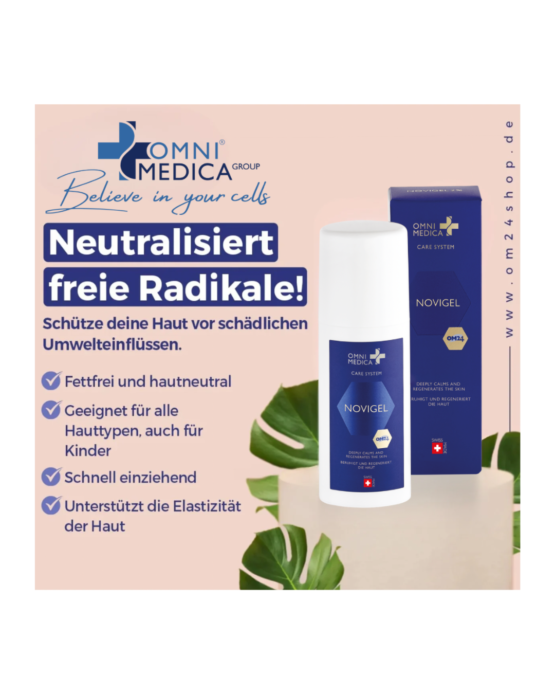 NOVIGEL - Hautregenerations- und Zellschutzserum (Copy)