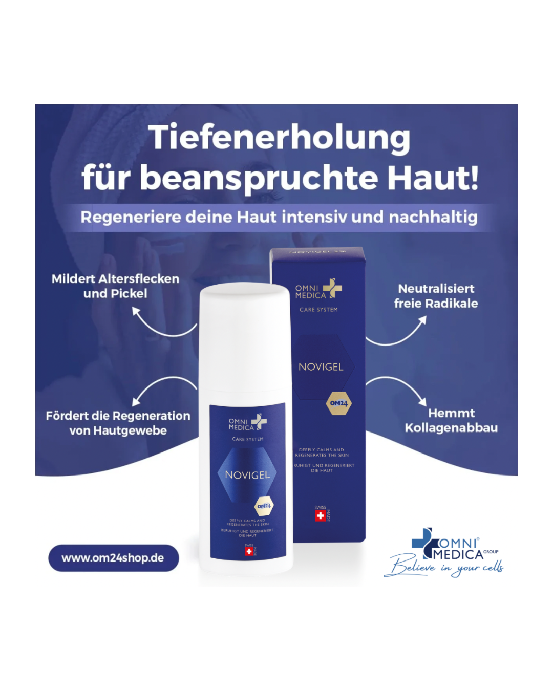 NOVIGEL - Hautregenerations- und Zellschutzserum (Copy)